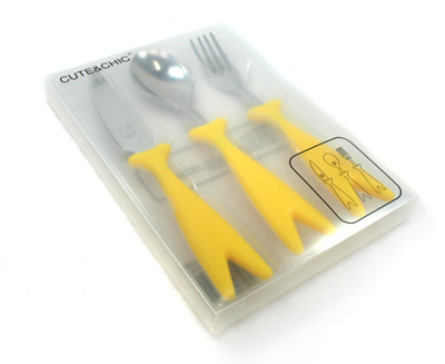 一家牽手可愛餐具組合