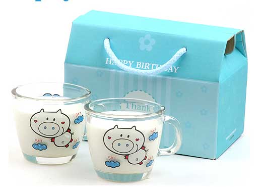 可愛情侶Q杯品味到的愛