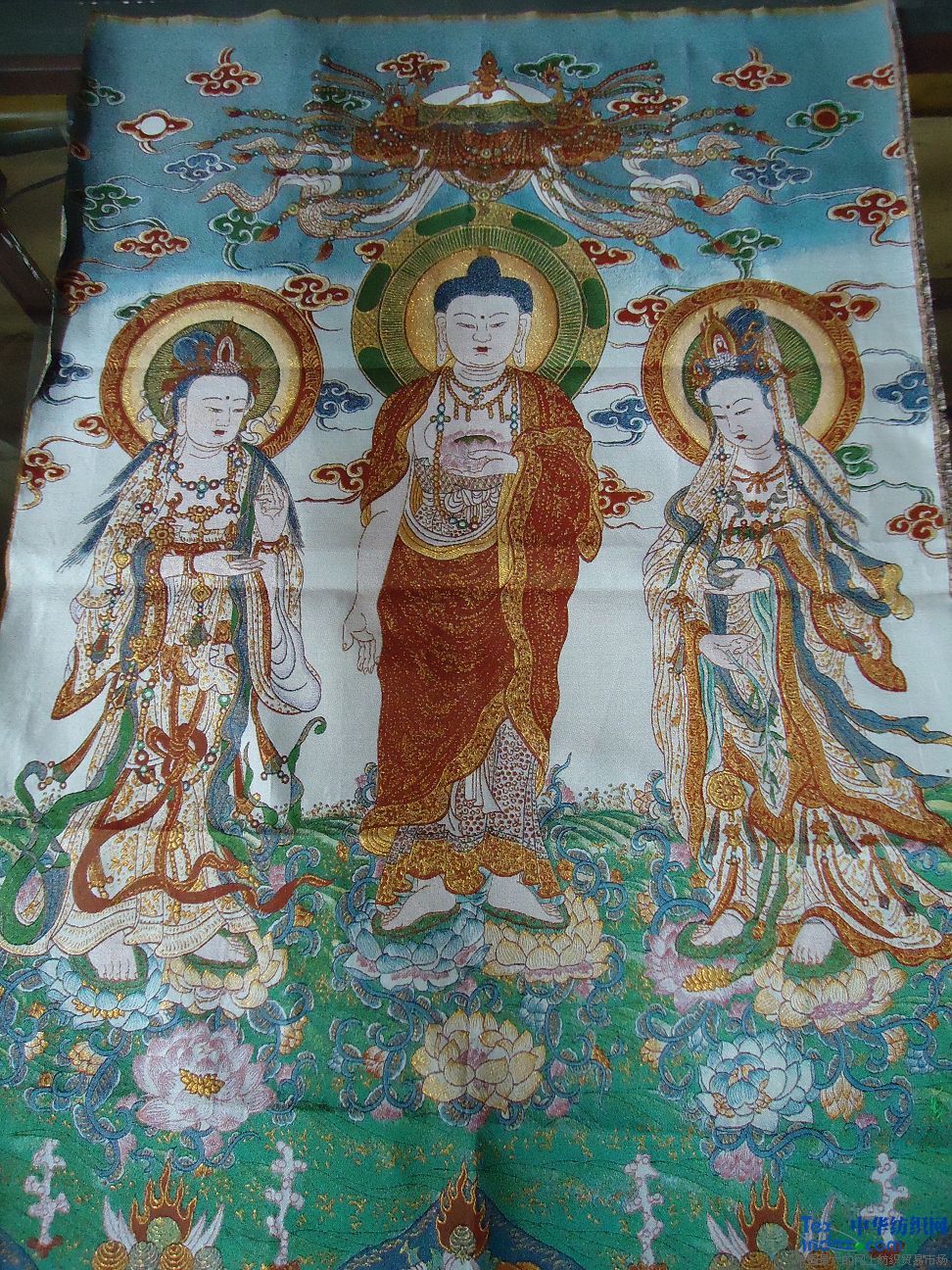 棉織畫 西方三圣 規格幅 用途工藝裝飾掛畫 成份滌棉