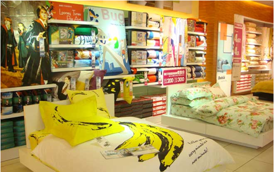 多喜愛家紡打造潮流時尚王牌