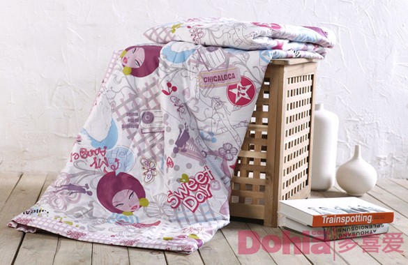 多喜愛家紡2012年新品夏涼被花色多