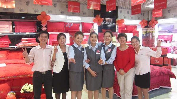 雨蘭家紡宿州專(zhuān)賣(mài)廳盛裝登場(chǎng)