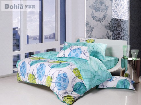 多喜愛床品葉之藍帶你體驗當夏清爽