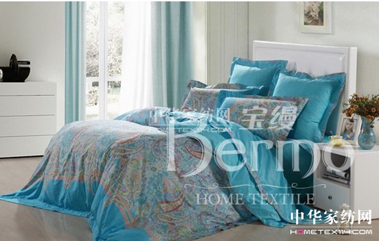 寶縵家紡:攜一抹水藍(lán) 沁涼入家