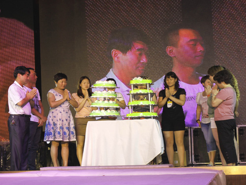 凱盛家紡2012秋冬新品發布會完美落幕