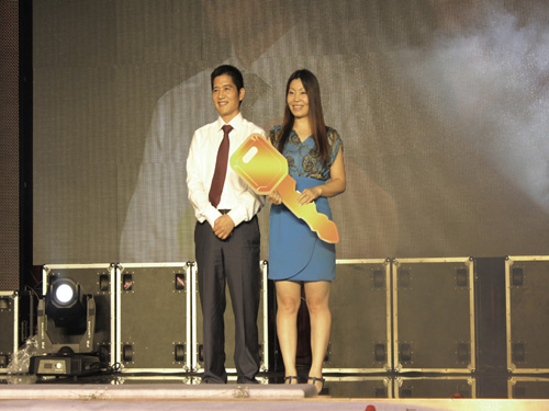 凱盛家紡2012秋冬新品發布會完美落幕