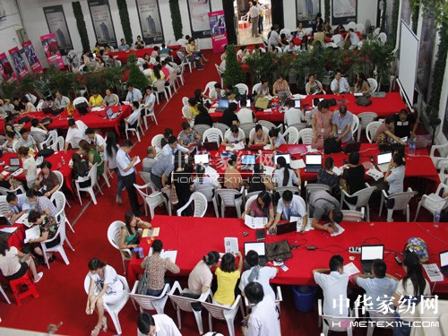 凱盛家紡2012秋冬訂貨會全程火爆