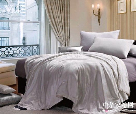 真絲夏被 紫羅蘭絲絲呵護