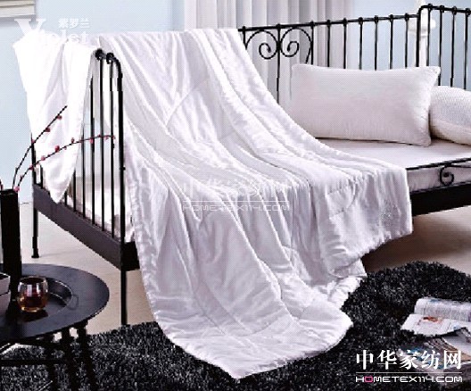 真絲夏被紫羅蘭絲絲呵護(hù)