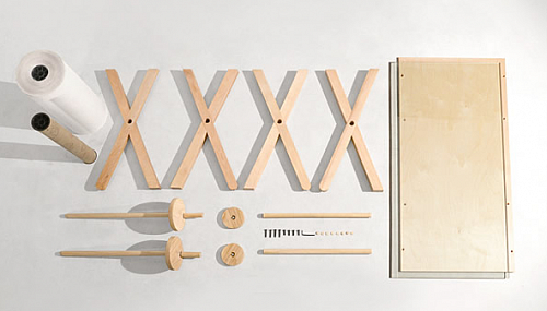 可直接書寫的桌子繪圖本