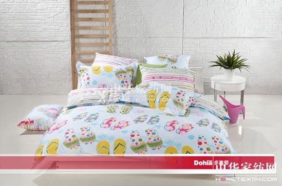 與多喜愛床品一起,品味純真夏天