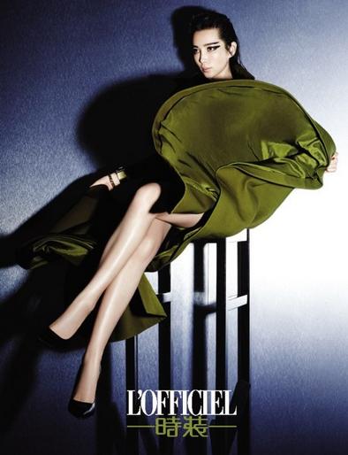 李冰冰登時尚雜志8月封面