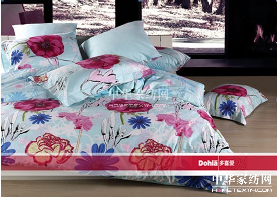 多喜愛床品領銜百花時尚