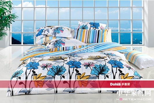 多喜愛床品領銜百花時尚