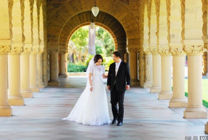 劉曉慶美國婚禮現場照曝光