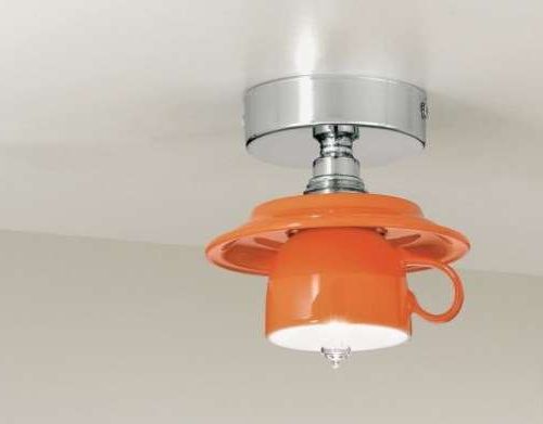 茶杯形狀的Cappuccino燈具