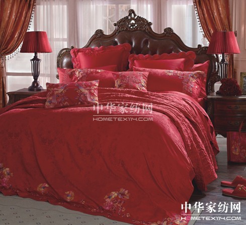 博洋家紡與您一起傳承中式婚慶