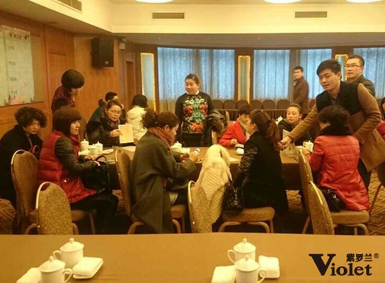 《紫羅蘭家紡浙江大區2015春夏新品培訓會》順利結束